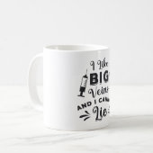 Mug Phlebotomiste I Like Big Veins Phlebotomie Cadeau (Devant gauche)