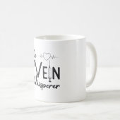 Mug Phlebotomiste La Vein Whisperer Infirmière Phlebot (Devant droit)