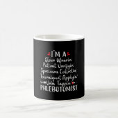 Mug Phlebotomiste Phlebotomie Technicien Funny Nurse C (Centre)
