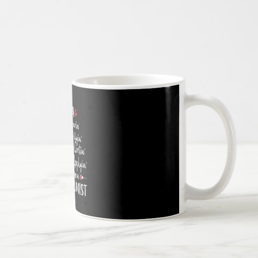 Mug Phlebotomiste Phlebotomie Technicien Funny Nurse C (Droite)