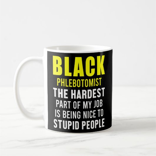 Mug Phlebotomiste Technicien en pharmacie 6 (Gauche)