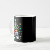 Mug Phlebotomy Blood Tube Christmas Tree Phlebotomist  (Devant gauche)