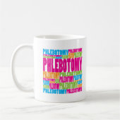 Mug Phlebotomy coloré (Gauche)