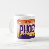 Mug Phoenix Arizona plaque plaque d'immatriculation dr (Devant gauche)