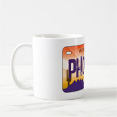 Mug Phoenix Arizona plaque plaque d'immatriculation dr (Gauche)
