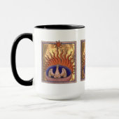 Mug Phoenix Bird Rising from the Flames (Gauche)
