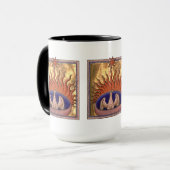 Mug Phoenix Bird Rising from the Flames (Devant gauche)