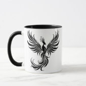 Mug Phoenix du matin - Montez avec chaque bouge de gor (Gauche)