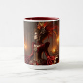 Mug Phoenix Fire Queen Steampunk Victorian Industrial (Centre)