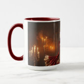 Mug Phoenix Fire Queen Steampunk Victorian Industrial (Gauche)