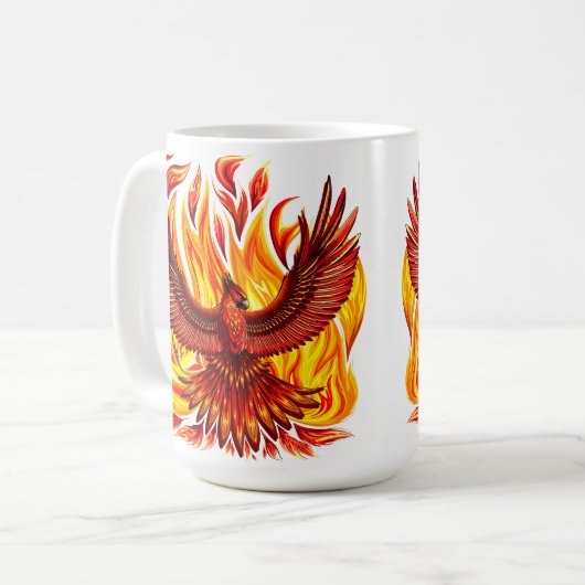 Mug Phoenix mythologique immortelle Créature (Devant gauche)