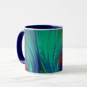 Mug Phoenix Plumes vert (Devant gauche)