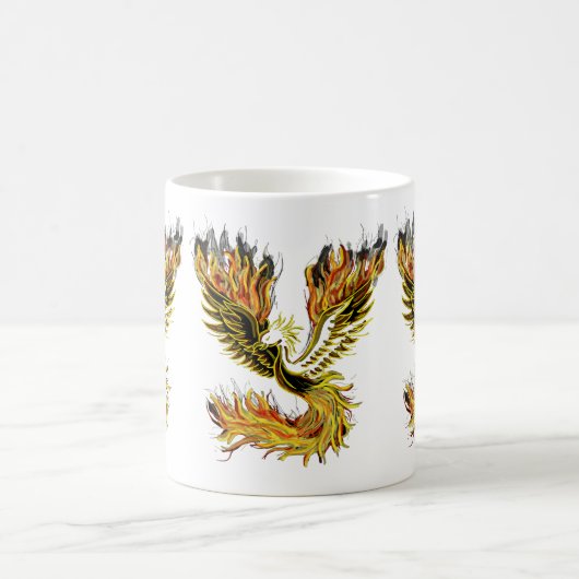 Mug Phoenix Rising - Bird Mythique de Feu et Renaissan (Centre)