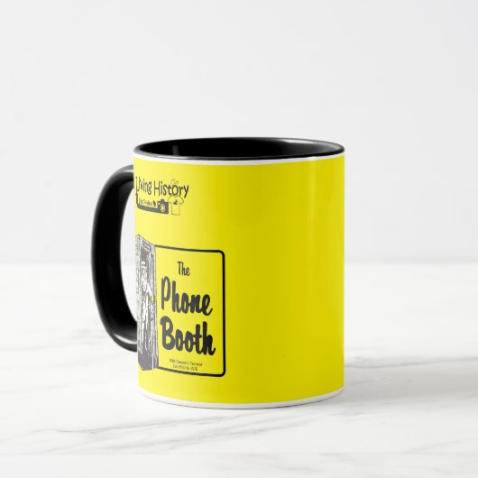 Mug Phone Booth Bar Café Cup (Devant gauche)