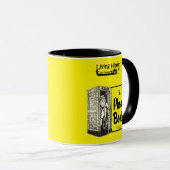 Mug Phone Booth Bar Café Cup (Devant droit)