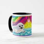 Mug Phoque bébé "Art by Kids" (Devant gauche)