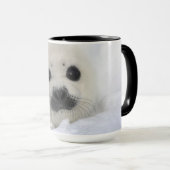 Mug Phoque de harpé de bébé (Devant droit)