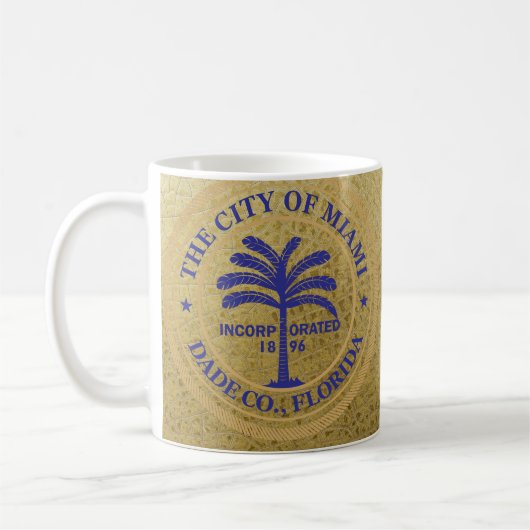 Mug Phoque de la ville de Miami (Gauche)