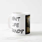 Mug Phoque d'éléphant de sourire (Devant gauche)