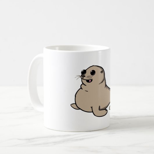 Mug Phoque pour bébé (Devant gauche)