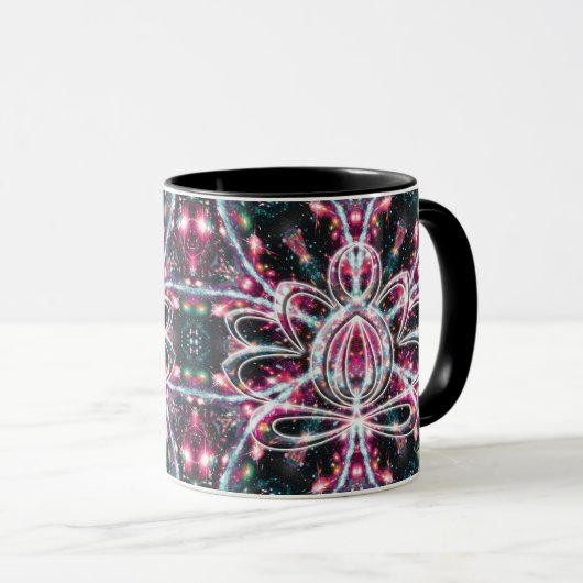 Mug Phosphorescence Zen Lotus (Devant droit)