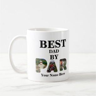 Mug Photo à 3 lettres personnalisée Meilleur père par