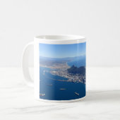 Mug Photo aérienne de Gibraltar (Devant gauche)