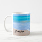 Mug Photo Amazing Beach Tropical Scene (Gauche)