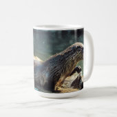 Mug Photo animalière de River Otter Animal-lover (Devant droit)