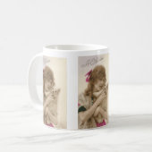 Mug Photo antique Victorian Woman and Dog (Devant gauche)