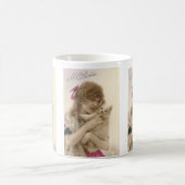Mug Photo antique Victorian Woman and Dog (Centre)