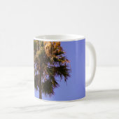 Mug Photo au foyer faible de l'arbre vert (Devant droit)
