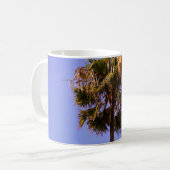 Mug Photo au foyer faible de l'arbre vert (Devant gauche)