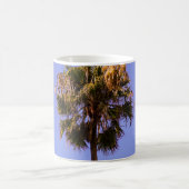 Mug Photo au foyer faible de l'arbre vert (Centre)