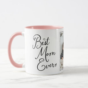 Mug photo avec texte manuscrit "Meilleure Maman du