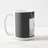 Mug Photo bébé mignonne moderne | Citation de beauté (Gauche)