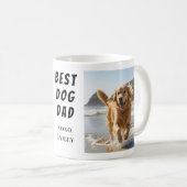 Mug Photo Best Dog Dad (Devant droit)