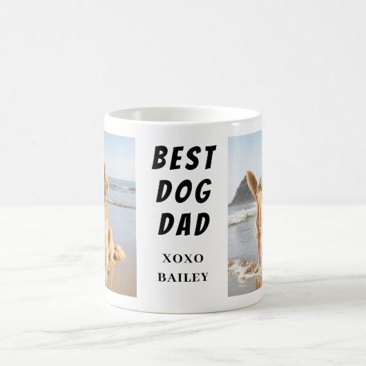 Mug Photo Best Dog Dad (Centre)