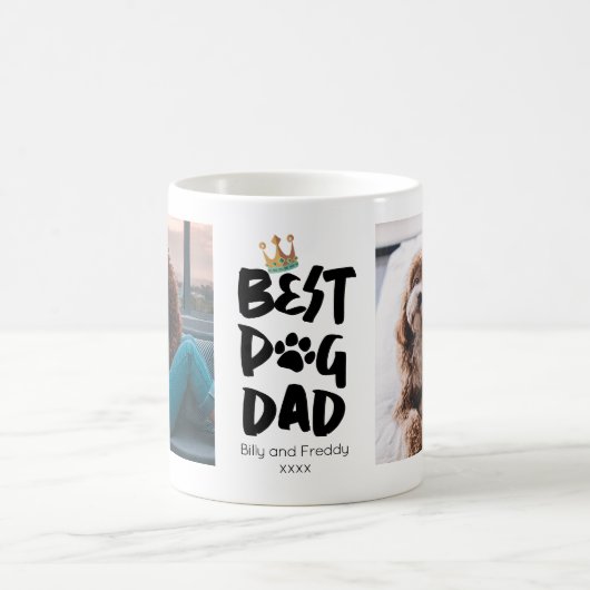 Mug Photo Best Dog Dad (Centre)