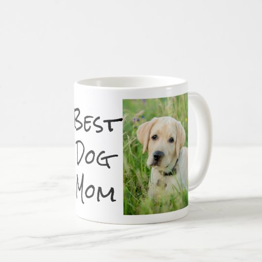 Mug Photo Best Dog Mom (Devant droit)
