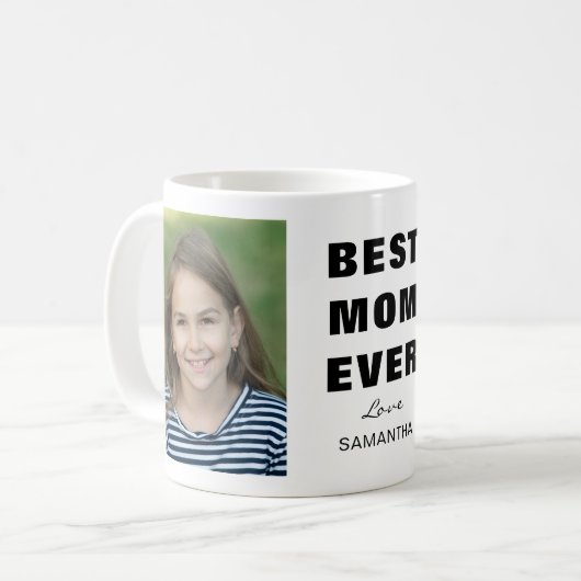 Mug Photo Best Mom 2 (Devant gauche)