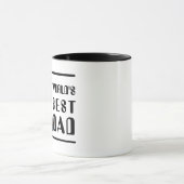Mug Photo Best Papa moderne (Centre)