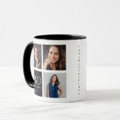 Mug Photo Black Doctorat Graduation (Devant gauche)