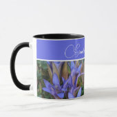 Mug Photo Blue Gentian (Gauche)