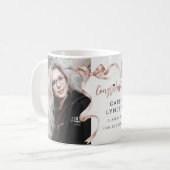 Mug Photo Bow Beige tendance (Devant gauche)