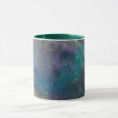 Mug Photo céleste Orion Nebula Vert Turquoise (Centre)