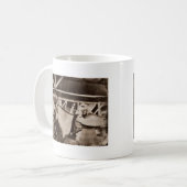 Mug Photo Cheval d'apparence antique (Devant gauche)