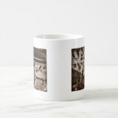 Mug Photo Cheval d'apparence antique (Centre)