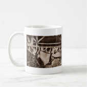 Mug Photo Cheval d'apparence antique (Gauche)