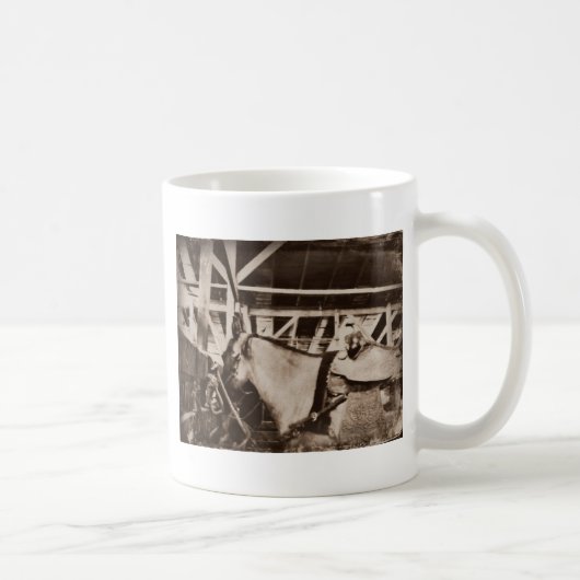 Mug Photo Cheval d'apparence antique (Droite)